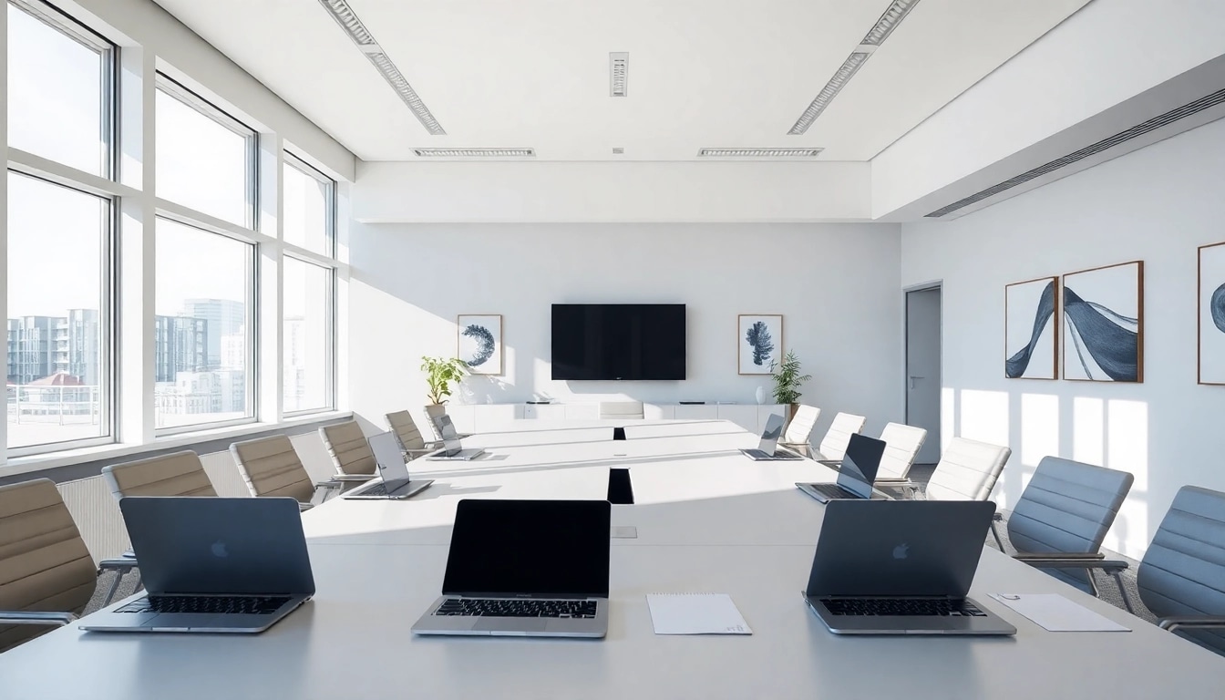 Professionelles Büro eines Headhunter Oberhausen mit modernem Design und aktiver Arbeitsumgebung.