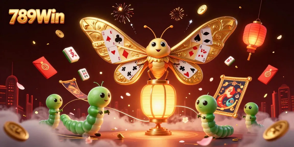 Experience thrilling casino adventures with 789Win in an ultra-detailed 3D illustration featuring vibrant gaming elements.