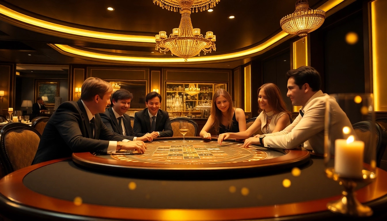 Erleben Sie spannende Spiele im casino online mit glücklichen Spielern und stilvollem Ambiente.