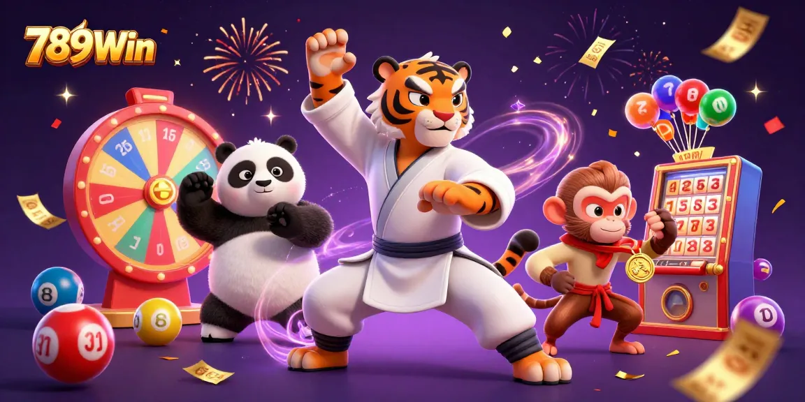 Engage in thrilling gameplay at 789Win with vibrant lottery elements and dynamic characters