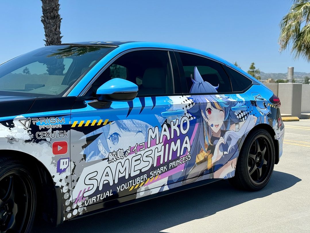 Dodge Challenger als rollende Leinwand: Anime-Folierungen im Trend