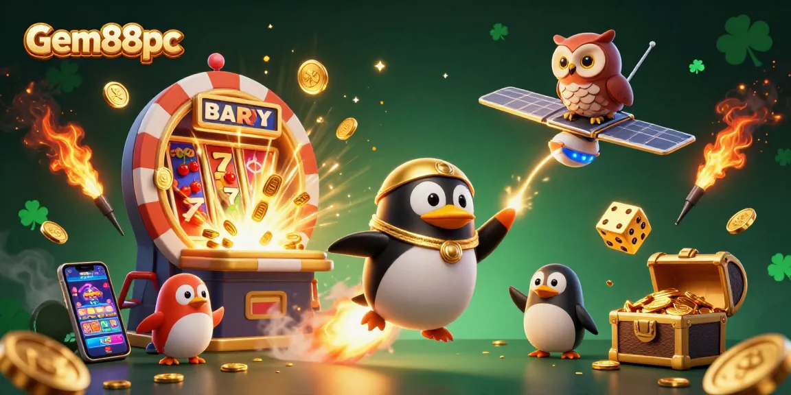 Experience thrilling gameplay at gem88pc with a vibrant 3D casino adventure bursting with excitement.