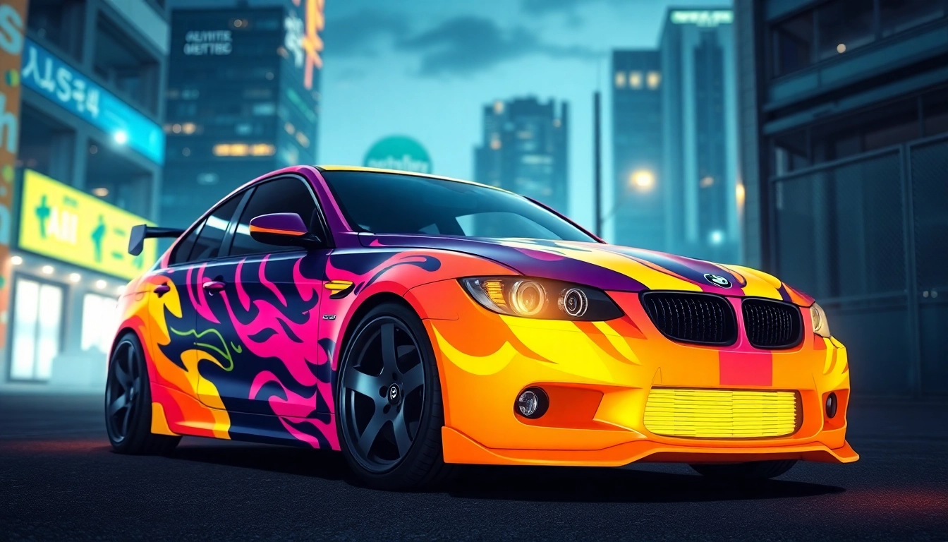 Customize your auto with stunning anime folie auto designs featuring beloved characters and vibrant colors.