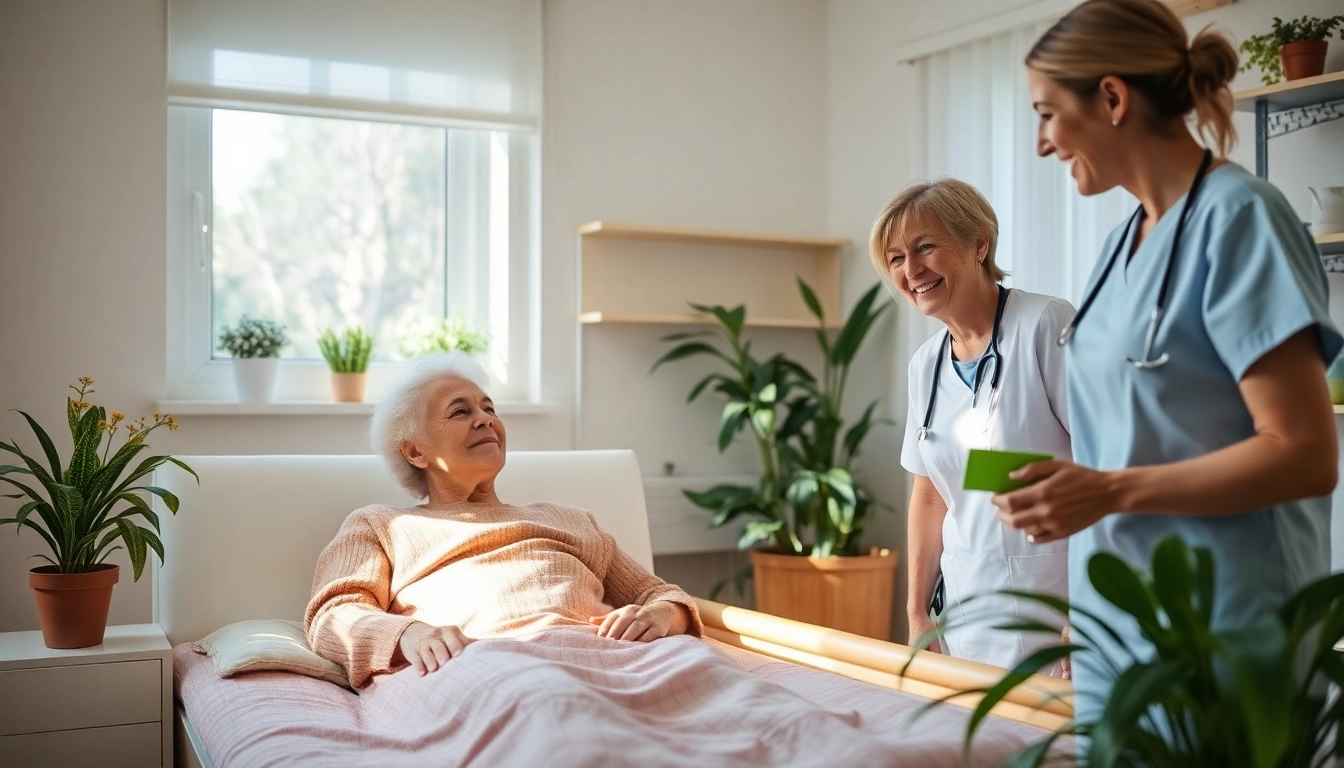 Intensivpflege Hameln: Fachkundiges Pflegepersonal kümmert sich um Patienten in einer freundlichen Umgebung.