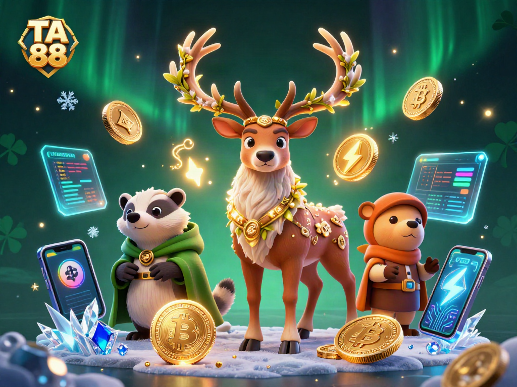 Engage with TA 88 for thrilling casino action featuring mystical creatures and crypto elements.