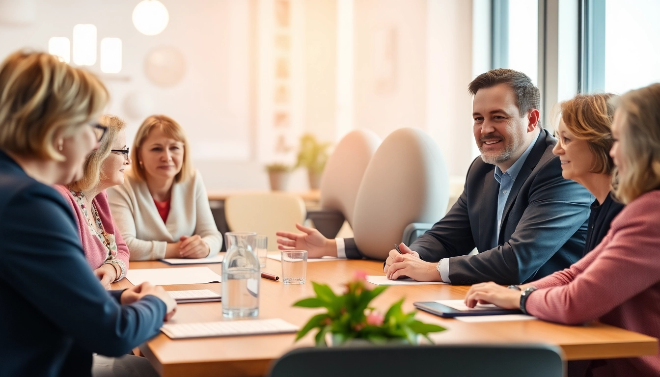 Beratung für unternehmensberatung pflegeeinrichtungen durch Experten in einem strategischen Meeting.