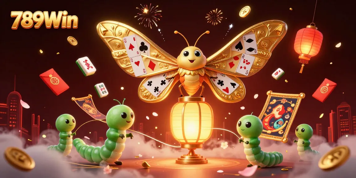 Experience thrilling casino adventures with 789Win in an ultra-detailed 3D illustration featuring vibrant gaming elements.