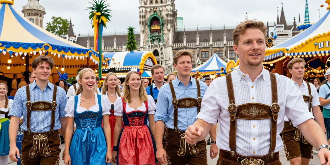 Oktoberfest Tour mit professionellem Führer in einer lebhaften Umgebung, lokale Dienstleistungen und vertrauenswürdige Anbieter.