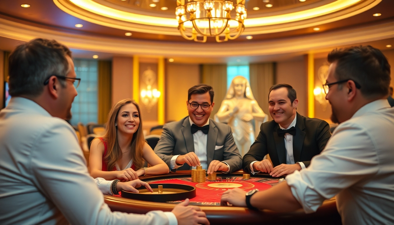 Erlebe die besten Casinos ohne Gewinnlimit in einem luxuriösen Online-Umfeld mit Spielern voller Freude.