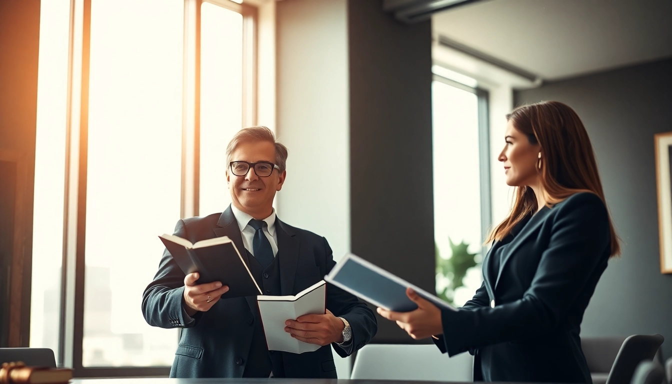 Der Headhunter CEO führt ein Vorstellungsgespräch in einem modernen Büro.