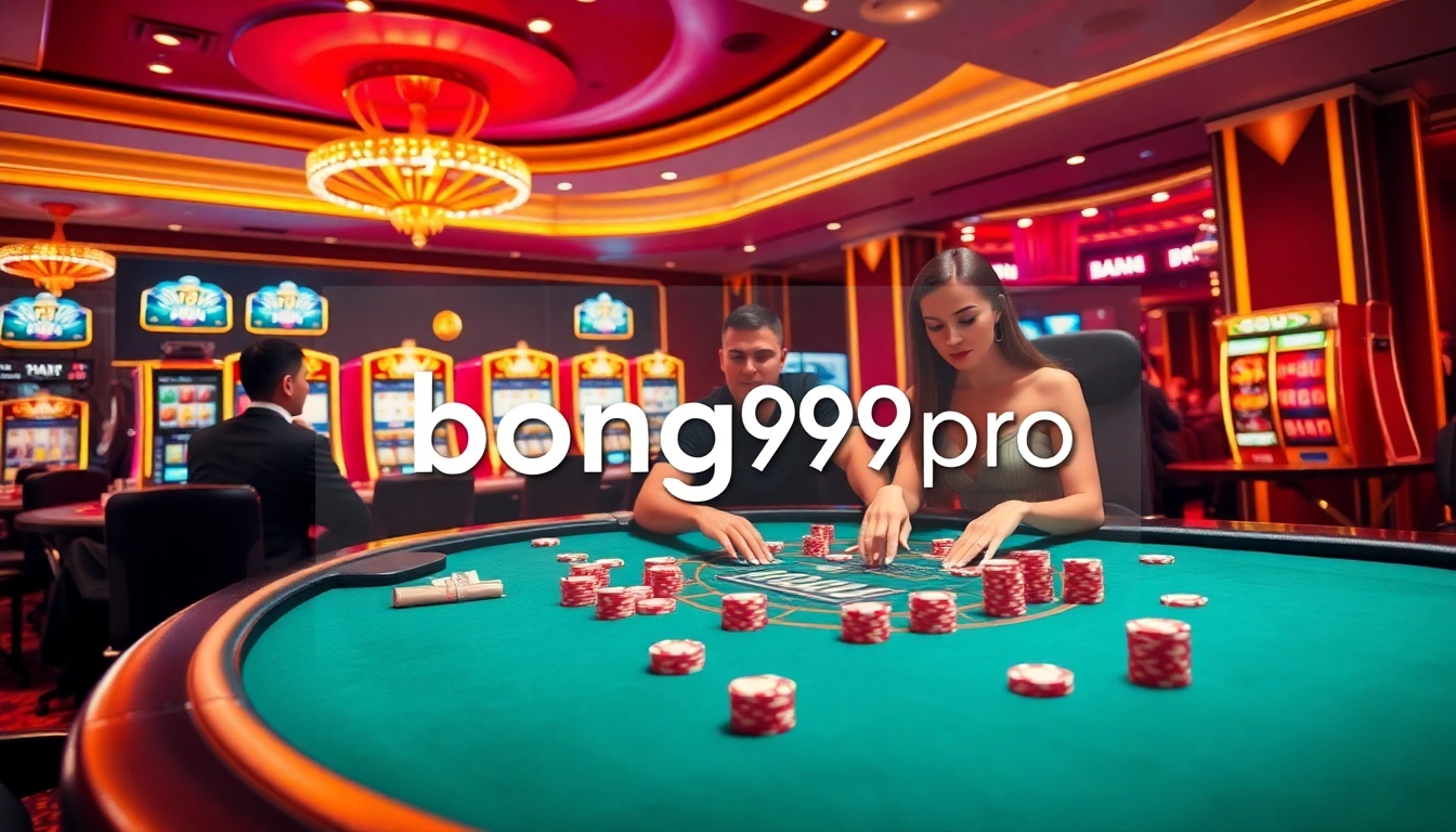 Experience the excitement of live casino gameplay at https://bong99.pro/ with vivid poker tables and bustling atmosphere.